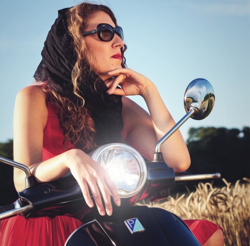 Vespashooting Vespashooting Peoplefotografie